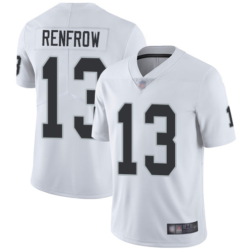 Men Oakland Raiders Limited White Hunter Renfrow Road Jersey NFL Football 13 Vapor Untouchable Jersey